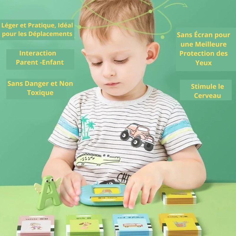 Jouet d'Apprentissage Montessori – Lecteur de Carte Interactif
